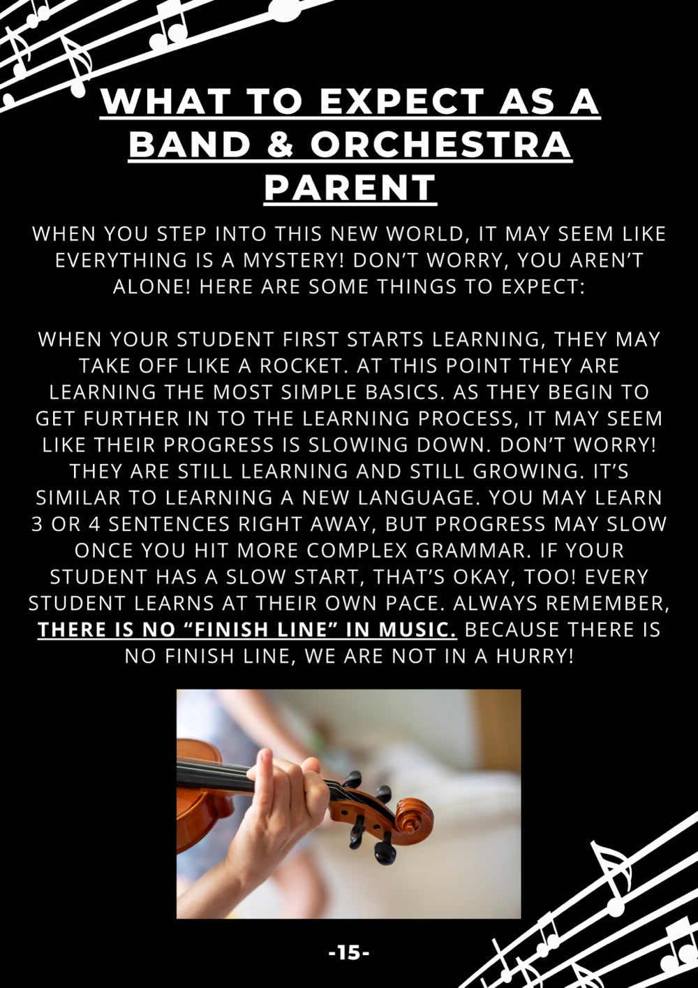 The Parent's Guide to Beginning Band & Orchestra