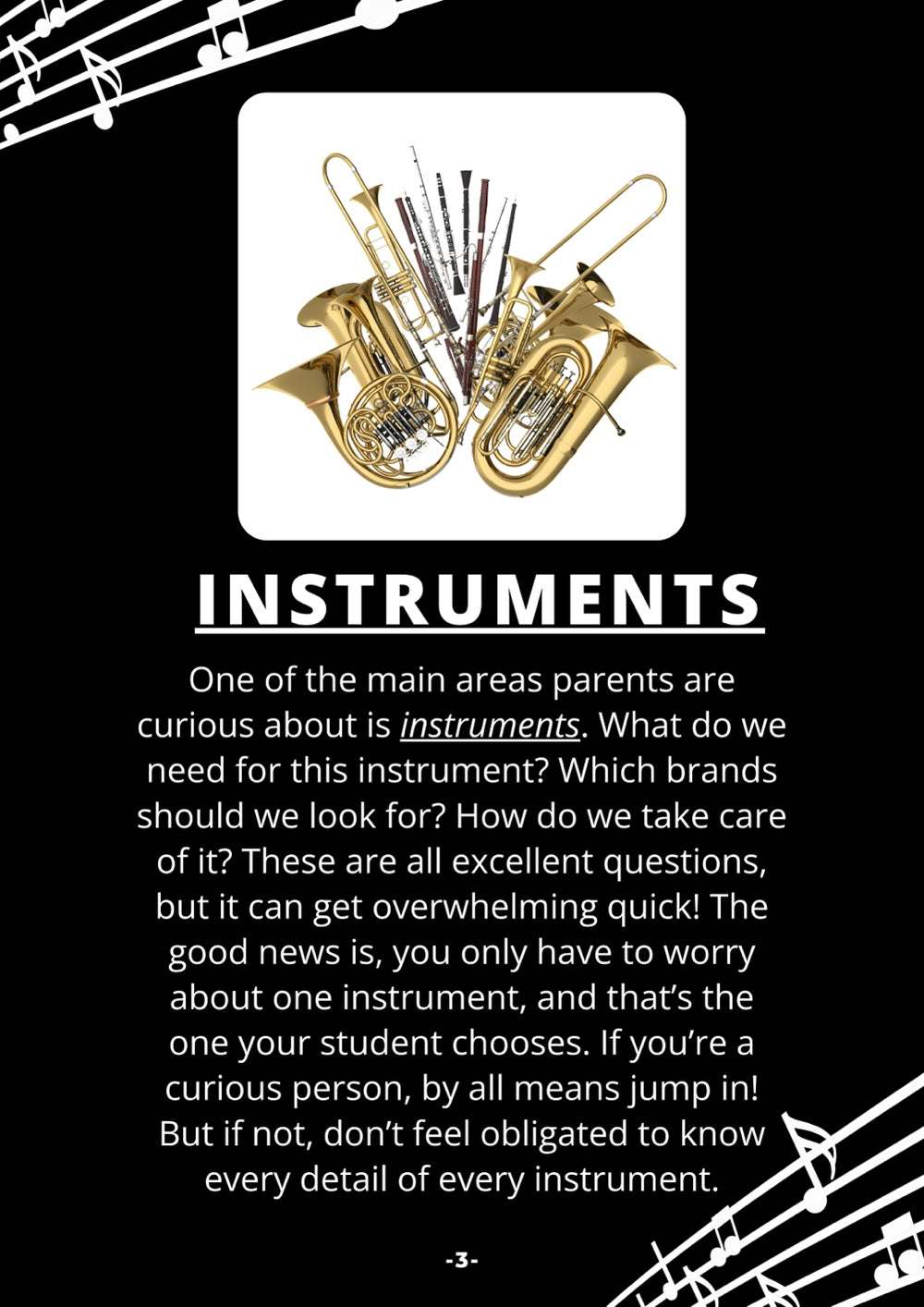 The Parent's Guide to Beginning Band & Orchestra