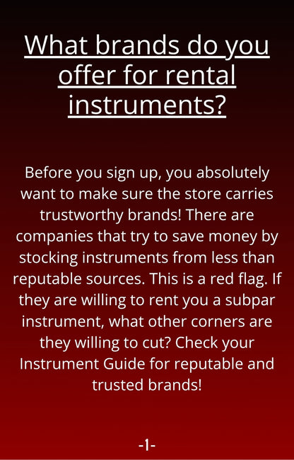 The Instrument Starter Bundle